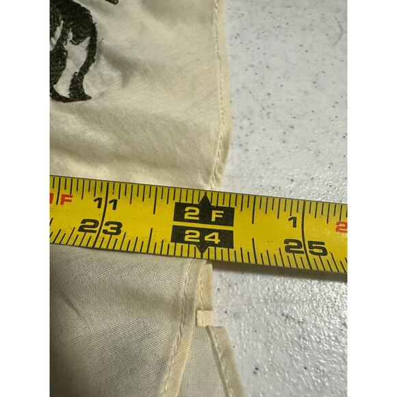 Ann Taylor Floral Embroidered Skirt 6 Lined A-Line Cotton Cottage Boho Modest B3 - Picture 5 of 5